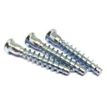 cheaper price steel zinc plated Wooden euro confirmat furniture screw with different size